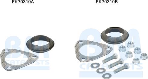 BM Catalysts FK70310 - Монтажный комплект, труба выхлопного газа autosila-amz.com