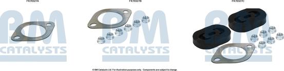 BM Catalysts FK70327 - Монтажный комплект, труба выхлопного газа autosila-amz.com