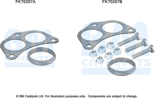 BM Catalysts FK70297 - Монтажный комплект, труба выхлопного газа autosila-amz.com