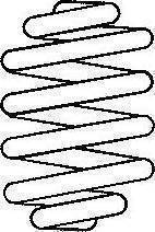 Metzger 2240658 - Пружина ходовой части autosila-amz.com