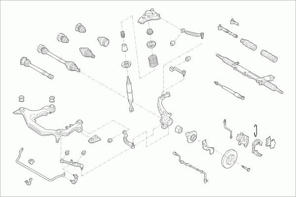 BOGE AUDI-A4B5-FB016 - Рулевое управление autosila-amz.com