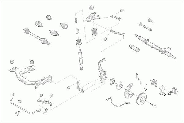 BOGE AUDI-A4B6-FB002 - Рулевое управление autosila-amz.com