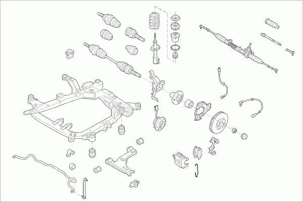 BOGE OPEL-ASTRA-FB094 - Рулевое управление autosila-amz.com