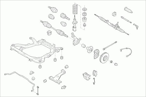 BOGE OPEL-VECTR-FB039 - Рулевое управление autosila-amz.com