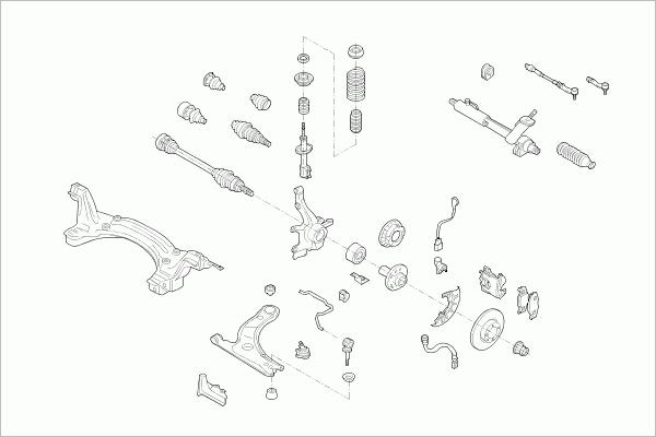 BOGE SEAT-AROSA-FB002 - Рулевое управление autosila-amz.com