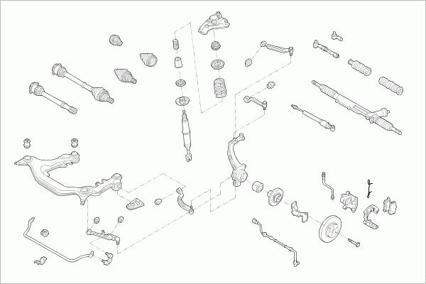 BOGE VW-PASSA-FB061 - Рулевое управление autosila-amz.com