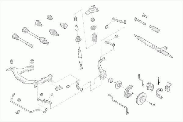 BOGE VW-PASSA-FB070 - Рулевое управление autosila-amz.com