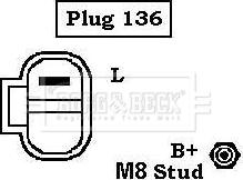 Borg & Beck BBA2986 - Генератор autosila-amz.com