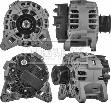 Borg & Beck BBA2482 - Генератор autosila-amz.com