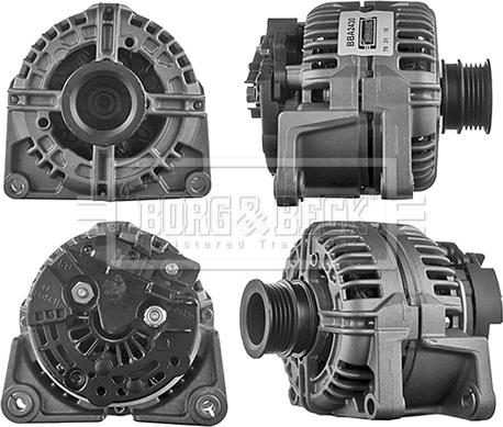 Borg & Beck BBA2430 - Генератор autosila-amz.com