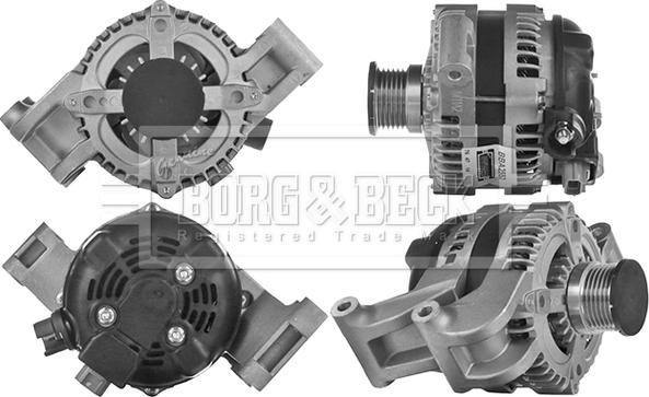 Borg & Beck BBA2552 - Генератор autosila-amz.com