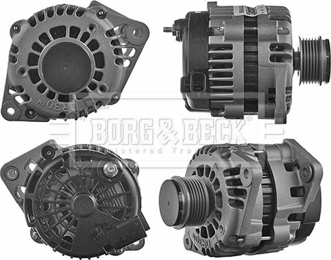 Borg & Beck BBA2585 - Генератор autosila-amz.com