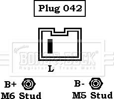 Borg & Beck BBA2214 - Генератор autosila-amz.com