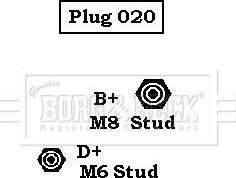 Borg & Beck BBA2671 - Генератор autosila-amz.com