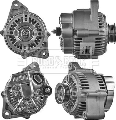 Borg & Beck BBA2196 - Генератор autosila-amz.com