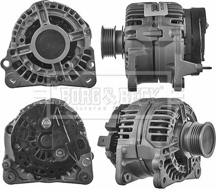 Borg & Beck BBA2152 - Генератор autosila-amz.com