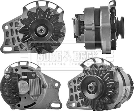 Borg & Beck BBA2109 - Генератор autosila-amz.com