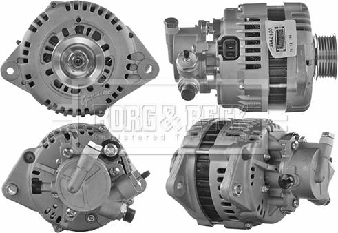 Borg & Beck BBA2130 - Генератор autosila-amz.com