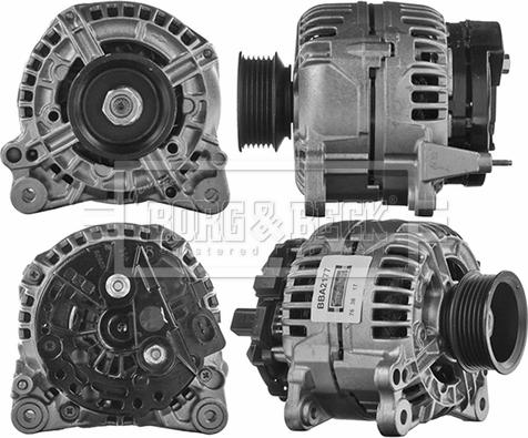 Borg & Beck BBA2177 - Генератор autosila-amz.com