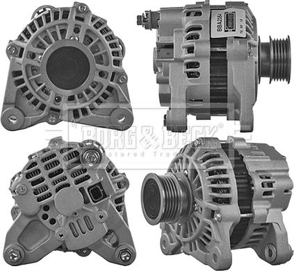 Borg & Beck BBA2354 - Генератор autosila-amz.com