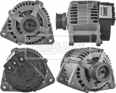 Borg & Beck BBA2355 - Генератор autosila-amz.com