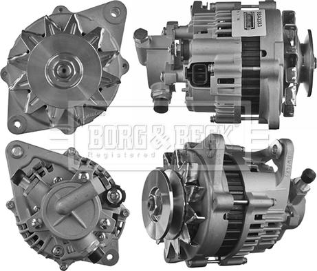 Borg & Beck BBA2383 - Генератор autosila-amz.com