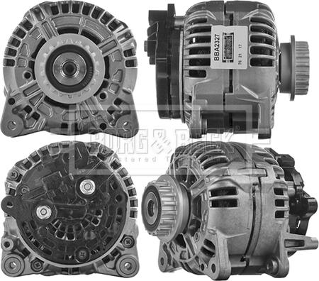 Borg & Beck BBA2327 - Генератор autosila-amz.com