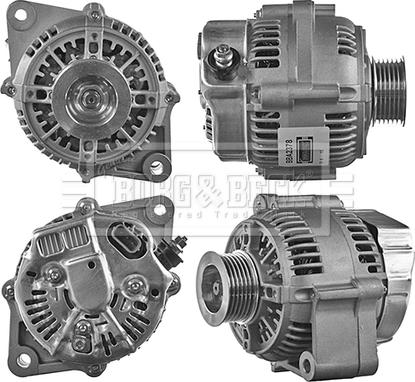 Borg & Beck BBA2378 - Генератор autosila-amz.com