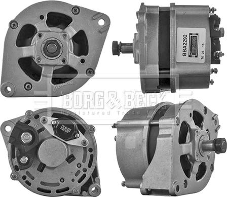 Borg & Beck BBA2292 - Генератор autosila-amz.com