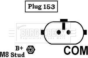 Borg & Beck BBA2268 - Генератор autosila-amz.com