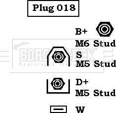 Borg & Beck BBA2685 - Генератор autosila-amz.com