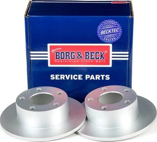Borg & Beck BBD4949 - Тормозной диск autosila-amz.com