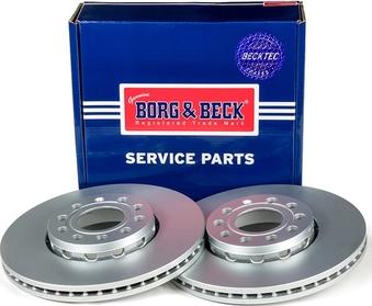 Borg & Beck BBD4948 - Тормозной диск autosila-amz.com