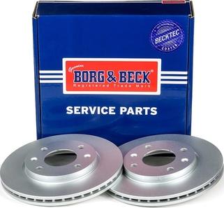 Borg & Beck BBD4909 - Тормозной диск autosila-amz.com