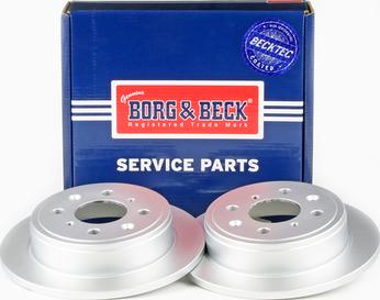 Borg & Beck BBD4933 - Тормозной диск autosila-amz.com