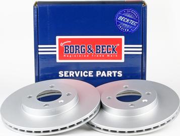 Borg & Beck BBD4925 - Тормозной диск autosila-amz.com