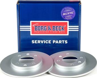 Borg & Beck BBD4979 - Тормозной диск autosila-amz.com