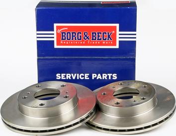 Borg & Beck BBD4445 - Тормозной диск autosila-amz.com
