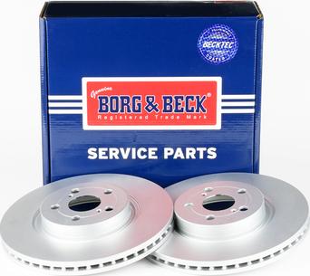 Borg & Beck BBD4459 - Тормозной диск autosila-amz.com