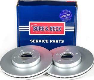 Borg & Beck BBD4451 - Тормозной диск autosila-amz.com