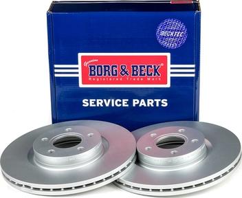 Borg & Beck BBD4452 - Тормозной диск autosila-amz.com