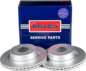 Borg & Beck BBD4467 - Тормозной диск autosila-amz.com