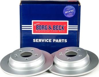 Borg & Beck BBD4489 - Тормозной диск autosila-amz.com