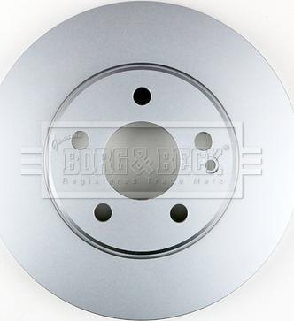 Borg & Beck BBD4486 - Тормозной диск autosila-amz.com