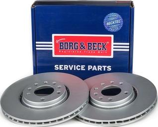 Borg & Beck BBD4436 - Тормозной диск autosila-amz.com