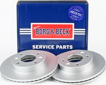 Borg & Beck BBD4428 - Тормозной диск autosila-amz.com