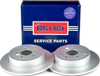 Borg & Beck BBD4599 - Тормозной диск autosila-amz.com