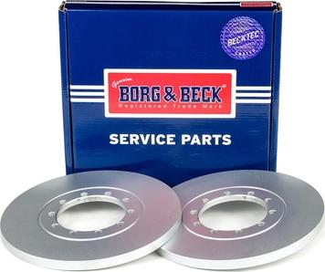 Borg & Beck BBD4566 - Тормозной диск autosila-amz.com