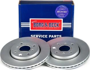 Borg & Beck BBD4534 - Тормозной диск autosila-amz.com