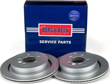 Borg & Beck BBD4533 - Тормозной диск autosila-amz.com